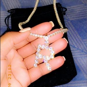 Gold Tennis Necklace✨